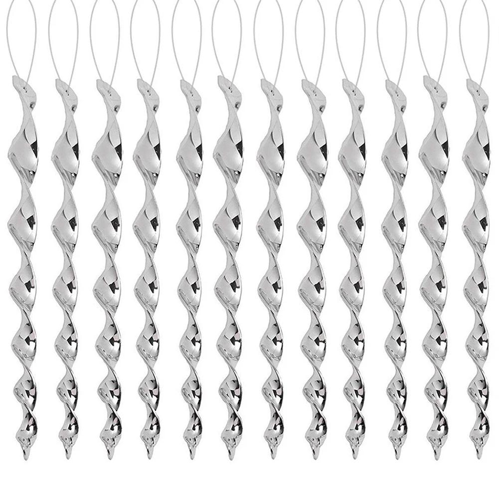 Varilla giratoria para repelente de aves, dispositivo de Control disuasorio, espiral de viento reflectante, decoración de jardín, 12 Uds.