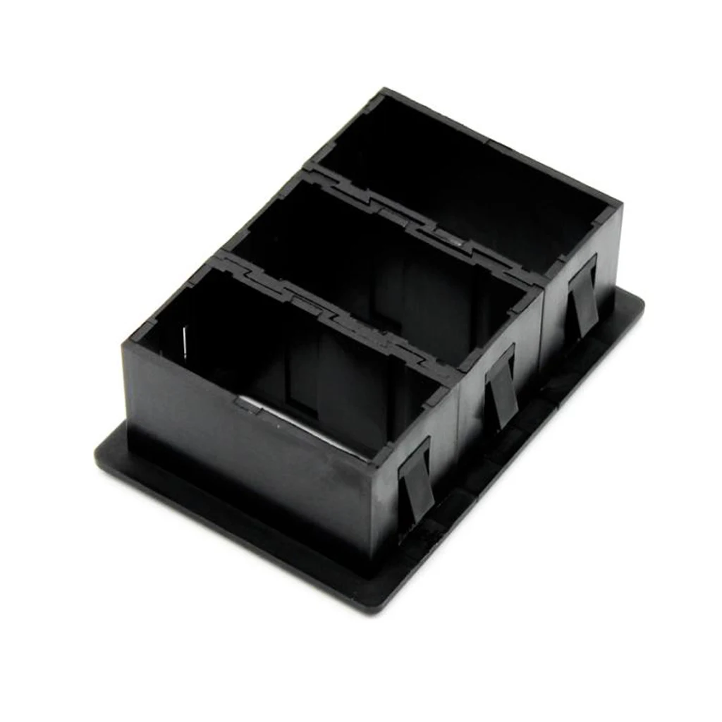3 Gang Marine Boat Rockers Switch Clip Panel Patrol Holders Housing For ARB Carling