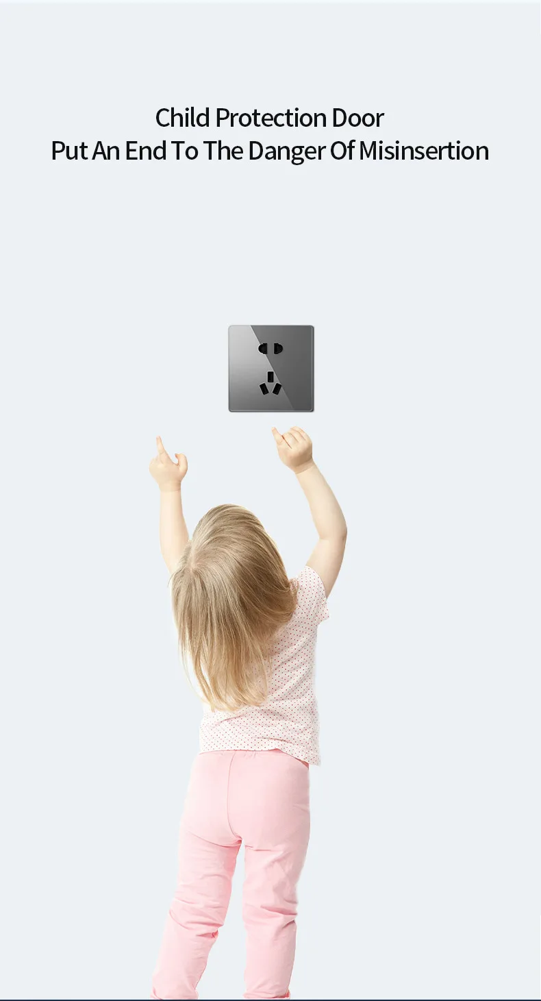 Vias, Botão De Energia Preto, Interruptor De Luz, 220V