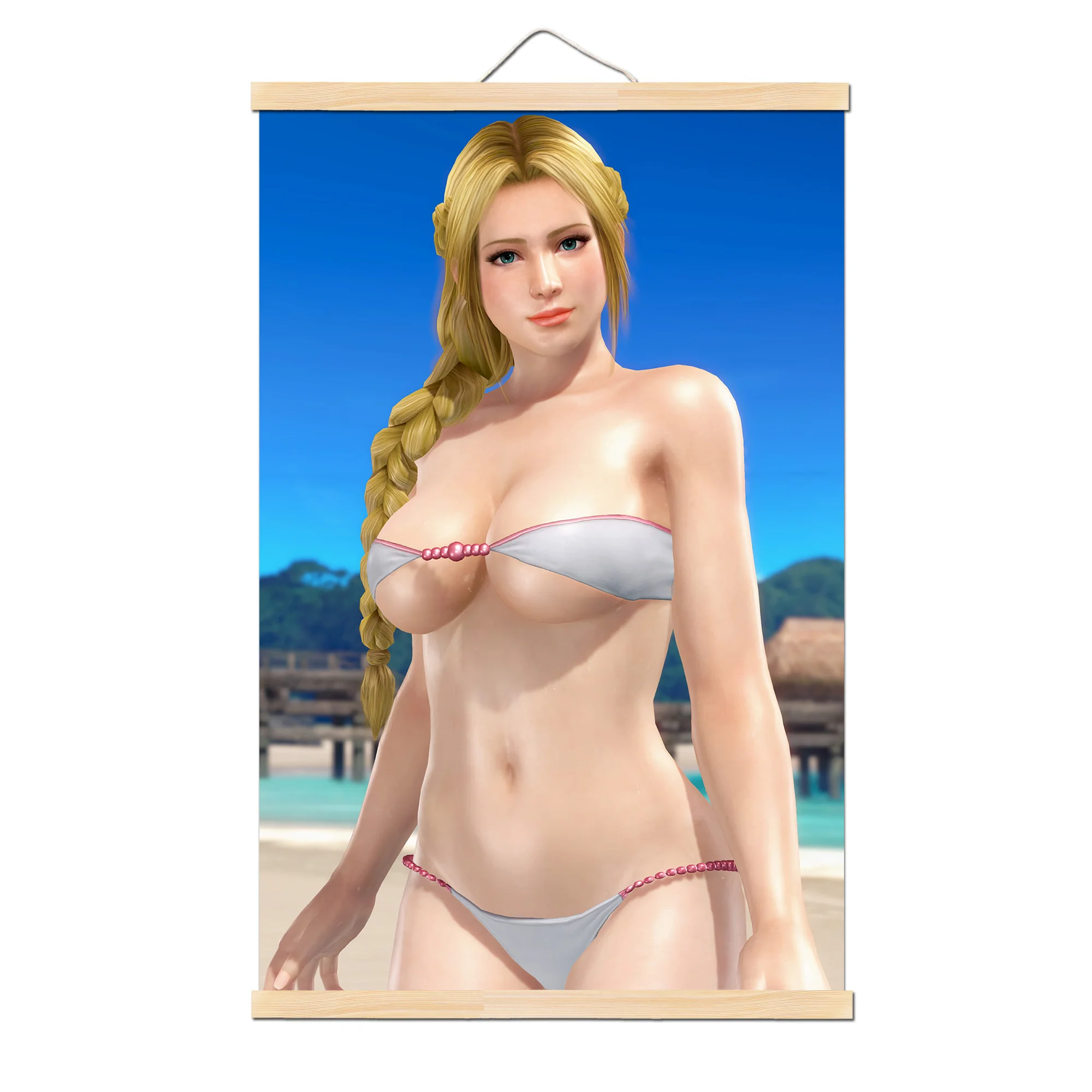 24 Dead or Alive 5 последние круглые видео игры плакат и печать холст Художественная живопись настенные картины для украшения гостиной - Цвет: 24