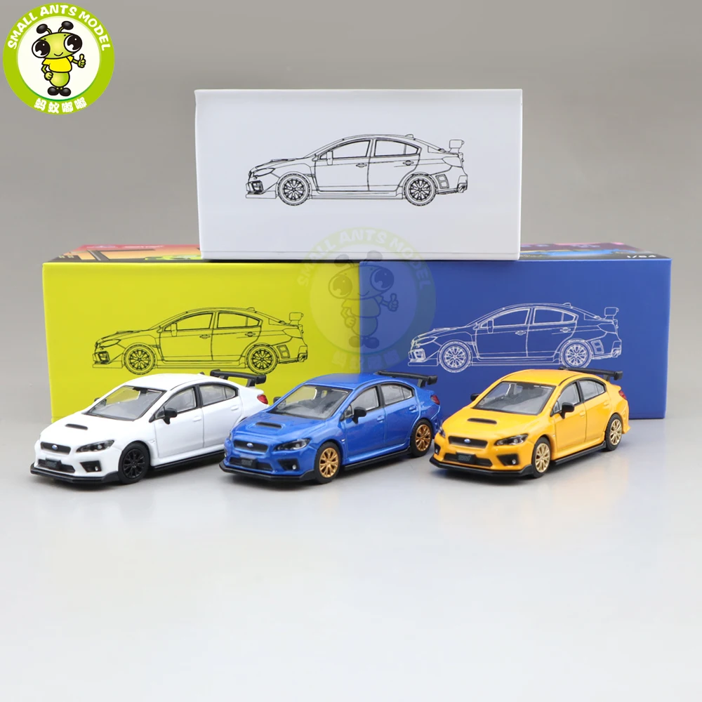 1/64 JKM Subaru WRX STI литые игрушечные модели автомобиль Мальчики Девочки Подарки |