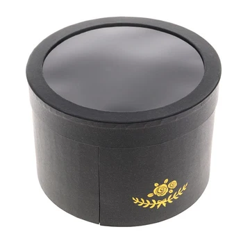 

Box with window, black, 23 x 23 x 15 cm