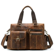 Мужской портфель, кожаная сумка для ноутбука, мужская сумка на плечо, Мужские портфели, сумки для офиса, сумки для мужчин, деловые сумки для документов