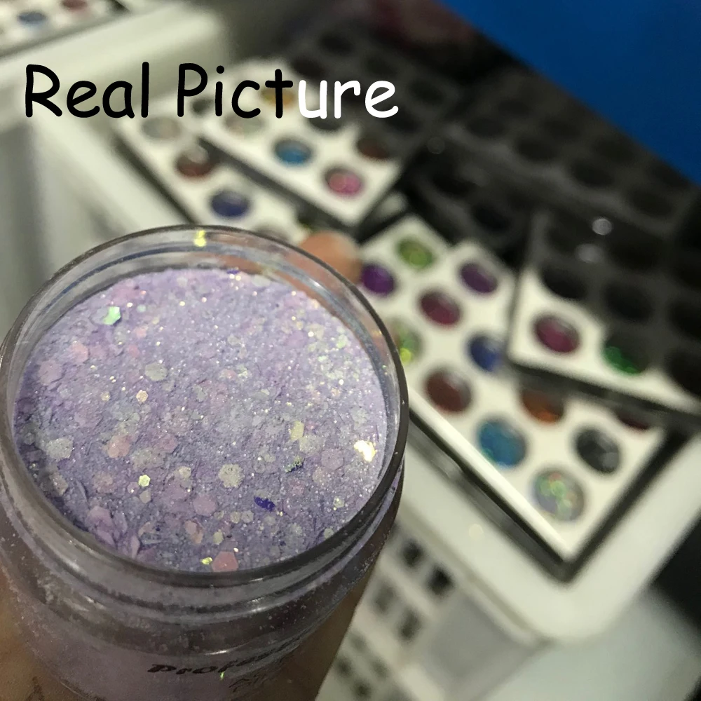 1oz/30grams Manicure Acrylic Nail Powder Mix Glitter 21 Colors Nail Art Decorations