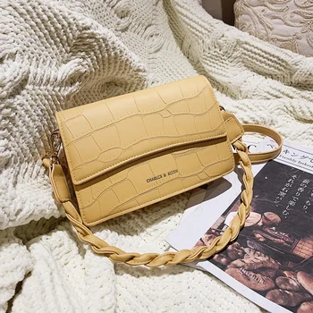 

Round Small PU Leather Crossbody Bags for Women 2020 Flower Designer Shoulder Purses And Handbags Winter Branded Hand Bag Bolso