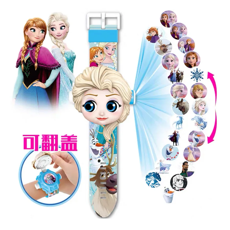 Детские часы с 3d-проекцией из мультфильма Disney цифровые изображением Супермена