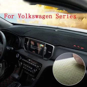 

For Tiguan Polo Passat Jetta Dashboard Light Proof Pad Slip Mat Interior Trim Refit Supcon Sun-resistant