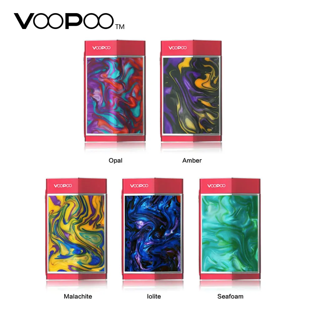Оригинальный 180 Вт VOOPOO слишком TC коробка мод смолы материал ген чип электронная