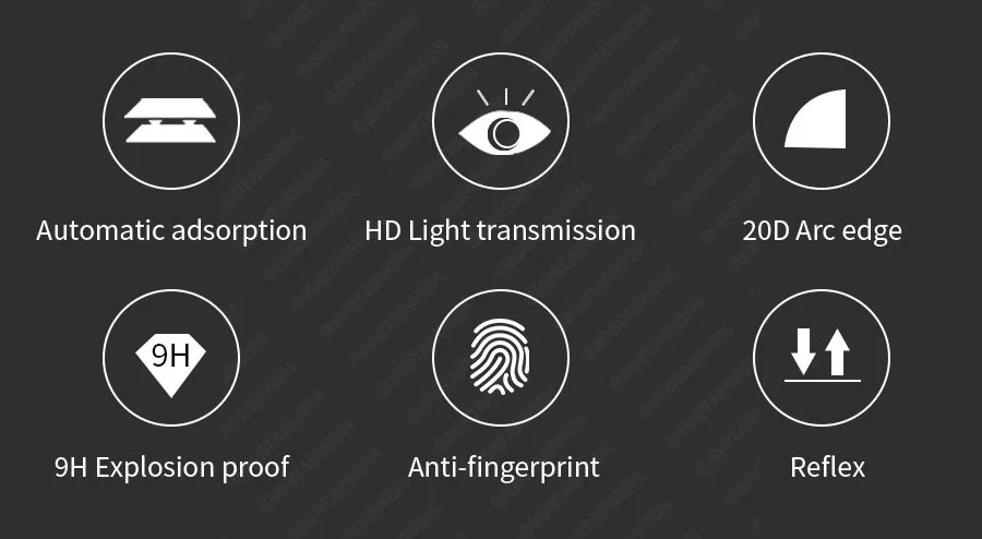 20D Высокое качество Полный Клей полное покрытие закаленное стекло для iPhone 11 протектор экрана для iPhone 11 Pro Max