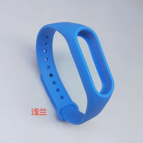 Сменный Браслет для скретч mi Band 2 Pulseira, ремешок на запястье для Xiao mi 2, Смарт-часы, браслет для спортивных аксессуаров - Цвет: Синий