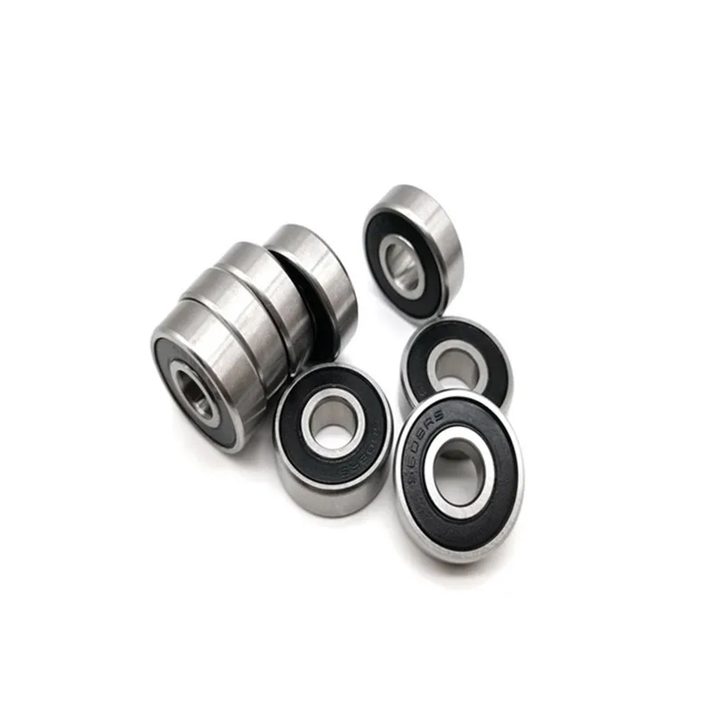 10/50pcs ABEC-5 S608-2RS stainless steel 440C deep groove ball bearing S608 RS 608 8x22x7mm motor roller skate bearings