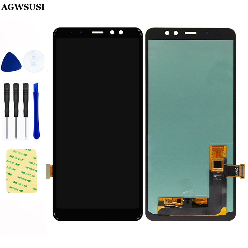 

6" For Samsung Galaxy A8 Plus 2018 A730 LCD A730F SM-A730F LCD Display Screen Module Touch Screen Digitizer Sensor Assembly