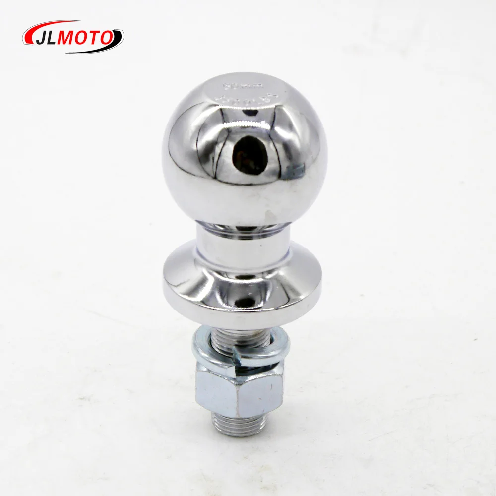 2 "50Mm In Acciaio Cromato Interlock Hitch Ball 2X 3/4X2-3/8 In Hitch Ball 3500Lb Adatto Per Atv Utv Cargo Atv Buggy Parts