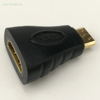 

Mini Mini HDMI HDadapter Small to Large Male to Female Mini HDMI to Standard HDMI Adapter 300pcs/lot