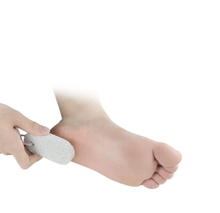 

1Pc Natural Pumice Stone Foot File Scruber Hard Skin Remover Pedicure Brush Bathroom Accessory Healthy Foot Care Tool Gift