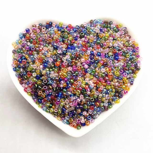 2mm 3mm 4mm Colourful Series Charm Czech Glass Seed Beads DIY Bracelet Beads for Jewelry Making Accessories