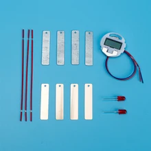 Gerador de vegetais educacional eletricidade-gerando experimento ensinando diy frutas vegetais gerador kits física brinquedo