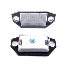 

2Pcs Luz LED Car Number License Plate Light Lamp Auto Luces No Error for Ford Mondeo MK3 2000 2001 2002 2003 2004 2005 2006 2007