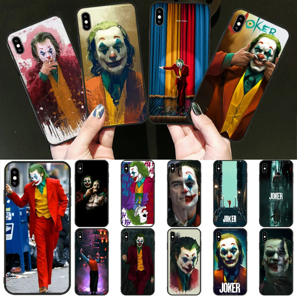 

ByLoving Joker movie 2019 TPU Soft Silicone Phone Case Cover for iPhone 11 pro XS MAX 8 7 6 6S Plus X 5 5S SE XR cover