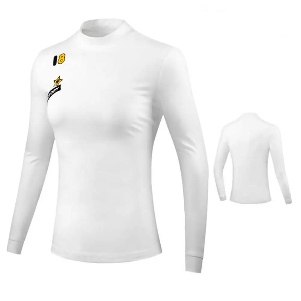 Studyset Golf Clothes Female Long Sleeve T-shirt Autumn Winter Clothes Fashion Embroidery Sport Uniforms New Arrivals