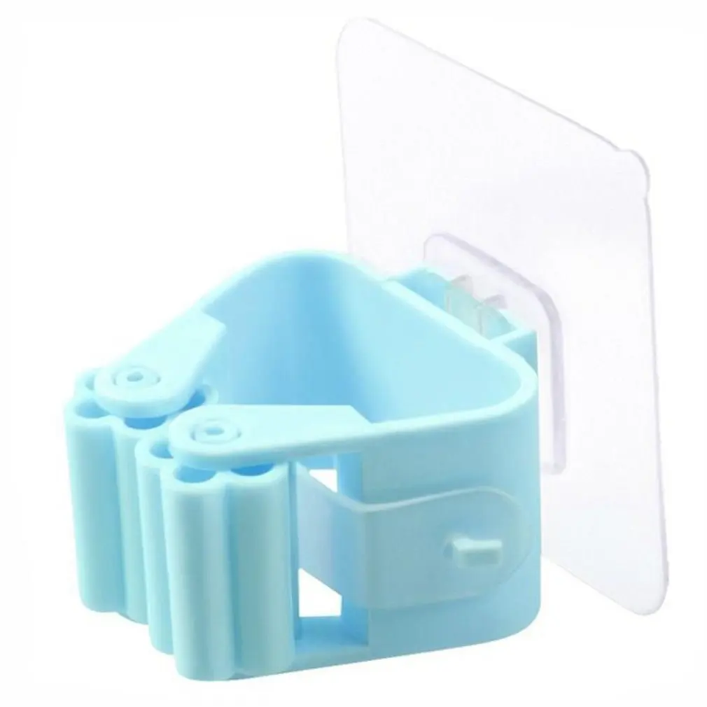 

Punch-Free Strong Seamless Mop Clips No Trace Stickers Mop Holder Mop Hook Mop Clip Hook Professional Fashion