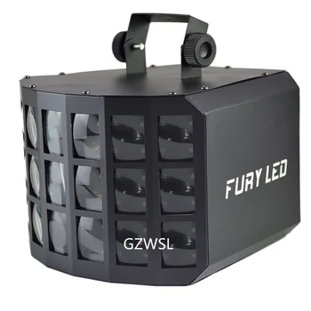 

3 layer led derby stage effect light with laser