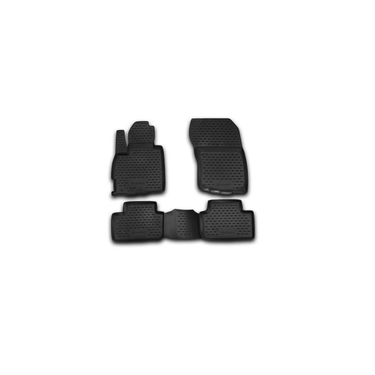 Коврики в салон mitsubishi asx 06/2010->, 4 шт.(полиуретан)(митсубиси