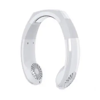 

New Hanging Neck Fan Portable USB Mini Air Cooler Mechanical Low Noise Refrigeration Endurance Adjust Angle