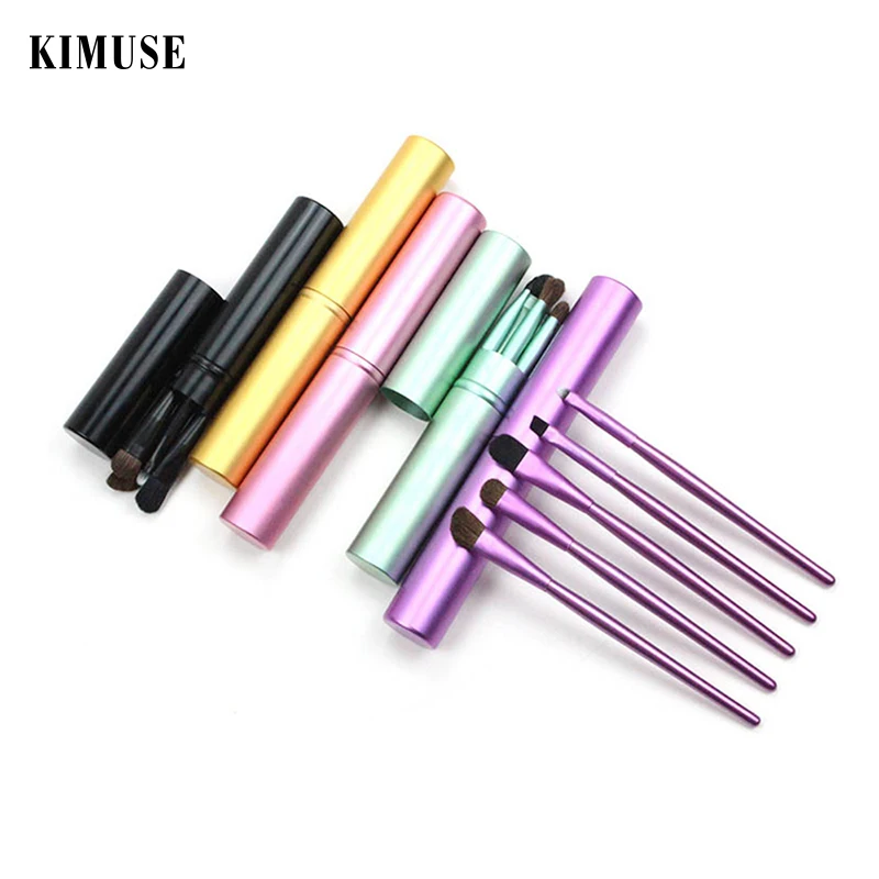 Кисти KIMUSE для макияжа глаз портативные Тени Карандаш карандаш бровей 5