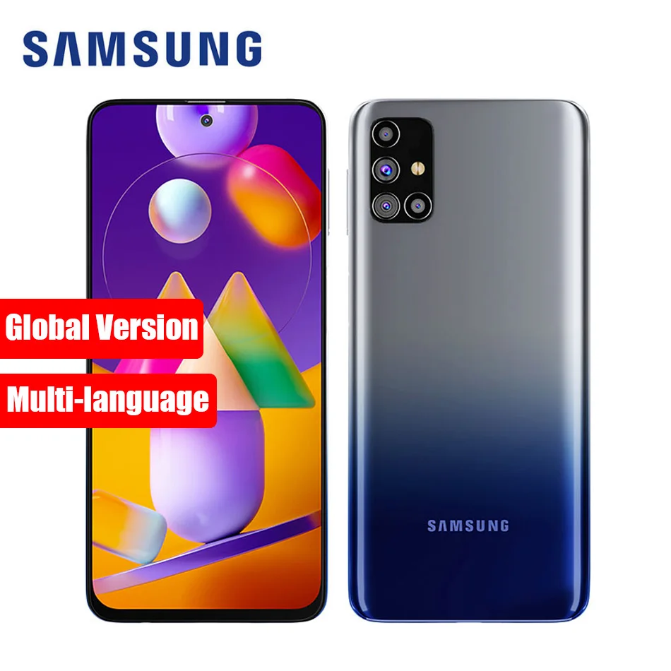 Смартфон Samsung Galaxy M31s M317F/DSN телефон с экраном 128 дюйма 6 ГБ ОЗУ 5 Гб ПЗУ 6000 мАч Android 10 64