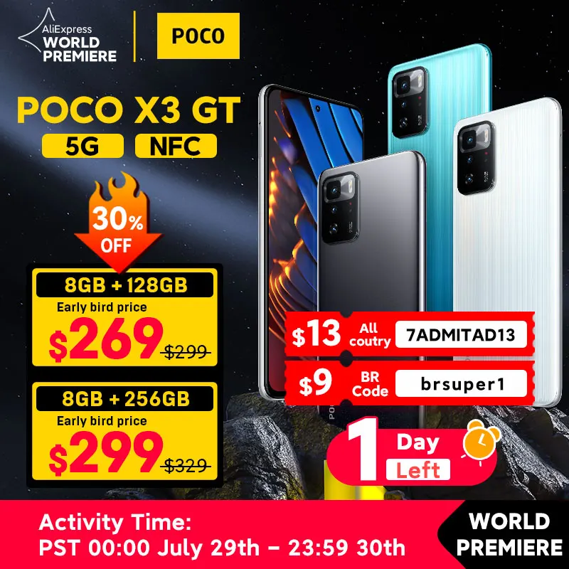 i - 【11/12朝までお値下げ】poco X3 GT Xiaomi POCO X3 GTが激安で発売開始！5G対応でコスパ最強が再び