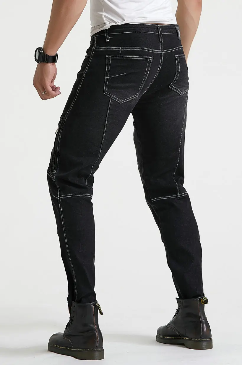 stealth protector  skinny Riding Jeans 11