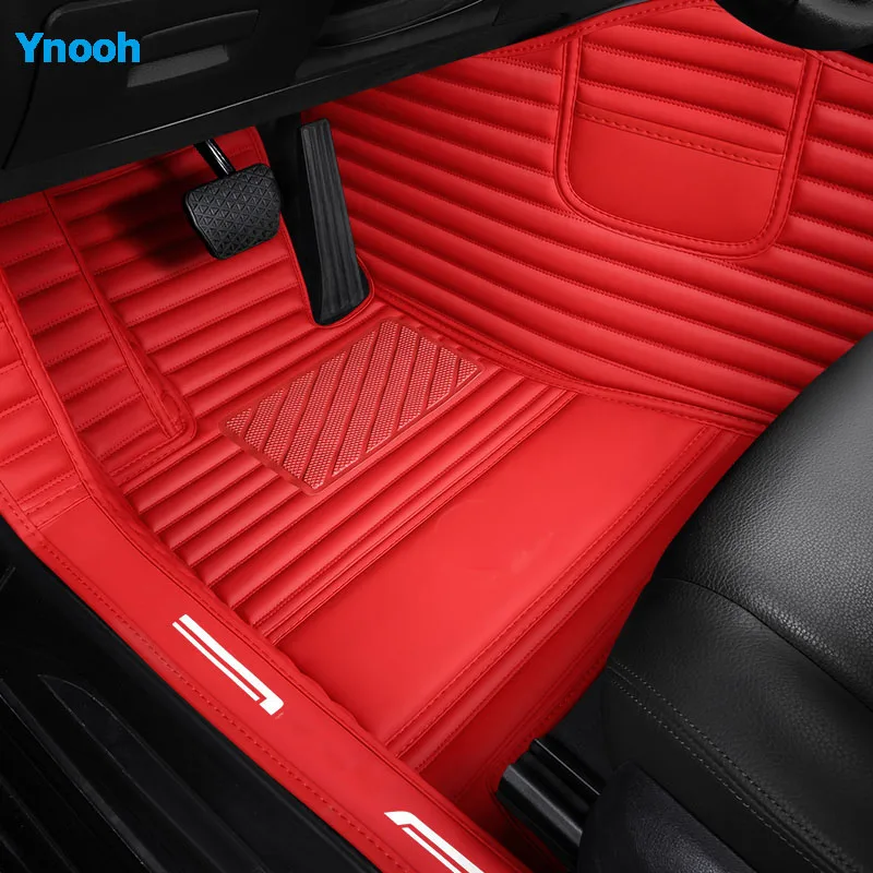 color 7 Ynooh автомобильный коврик для nissan patrol y61 y62 qashqai j10 2011- x trail t30 teana j31 j32 primera p12 murano z51 автомобильный коврик - Название цвета: color 7