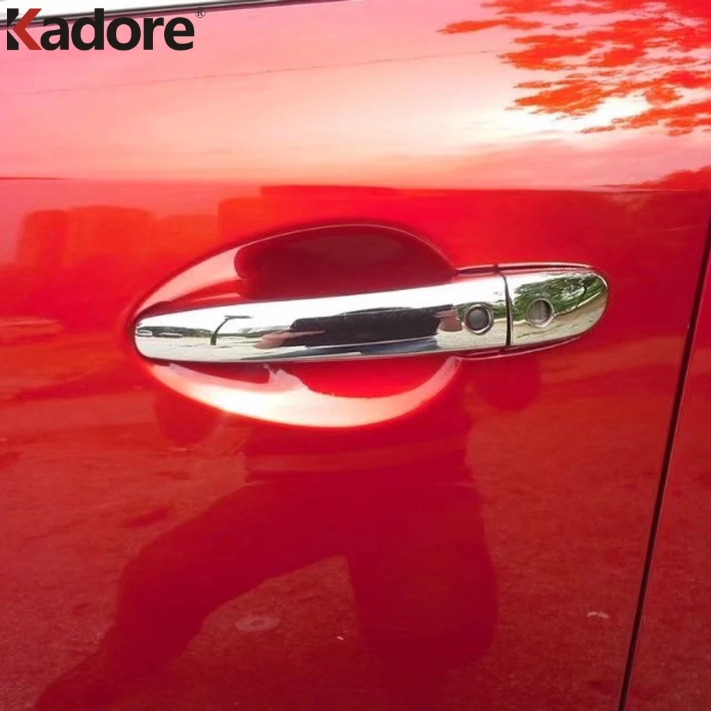 Для Mazda CX9 CX 9 2016 2017 2018 2019 хромированная внешняя дверная ручка Защитная крышка