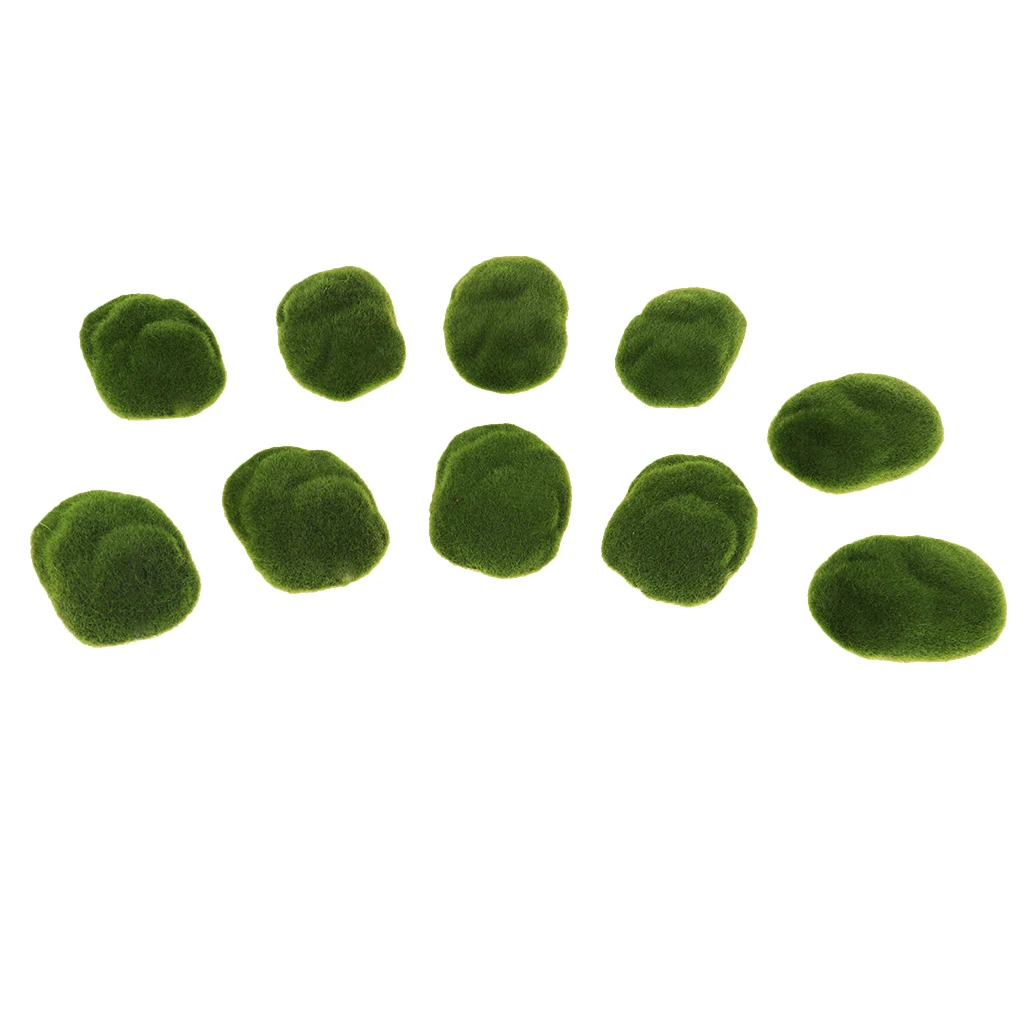 Artificial Moss Stone Lichen Model Toy for DIY Diorama Wargame Railway Landscape Scenery Accessories
