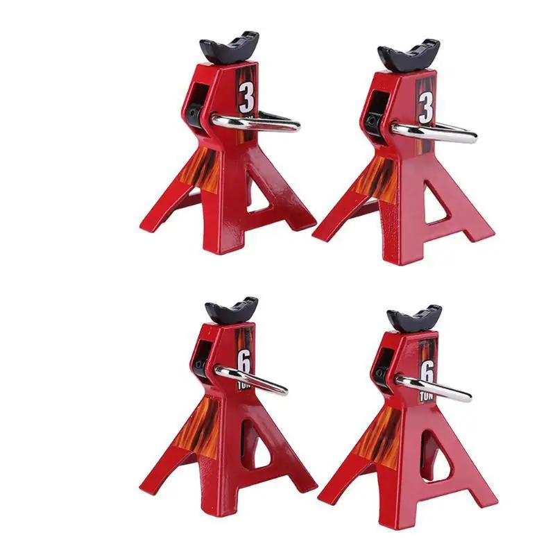 

Kuulee 1/10 RC Cars Metal Jack Stands Repairing Tool Crawler Climbing Car Repair Tools Diecasts Vehicles Model Parts Accessery