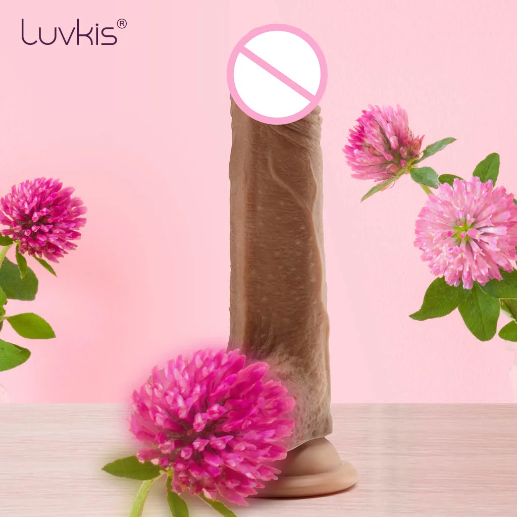 Реалистичный фаллоимитатор Luvkis на присоске 7 1 дюйма секс игрушка для женщин