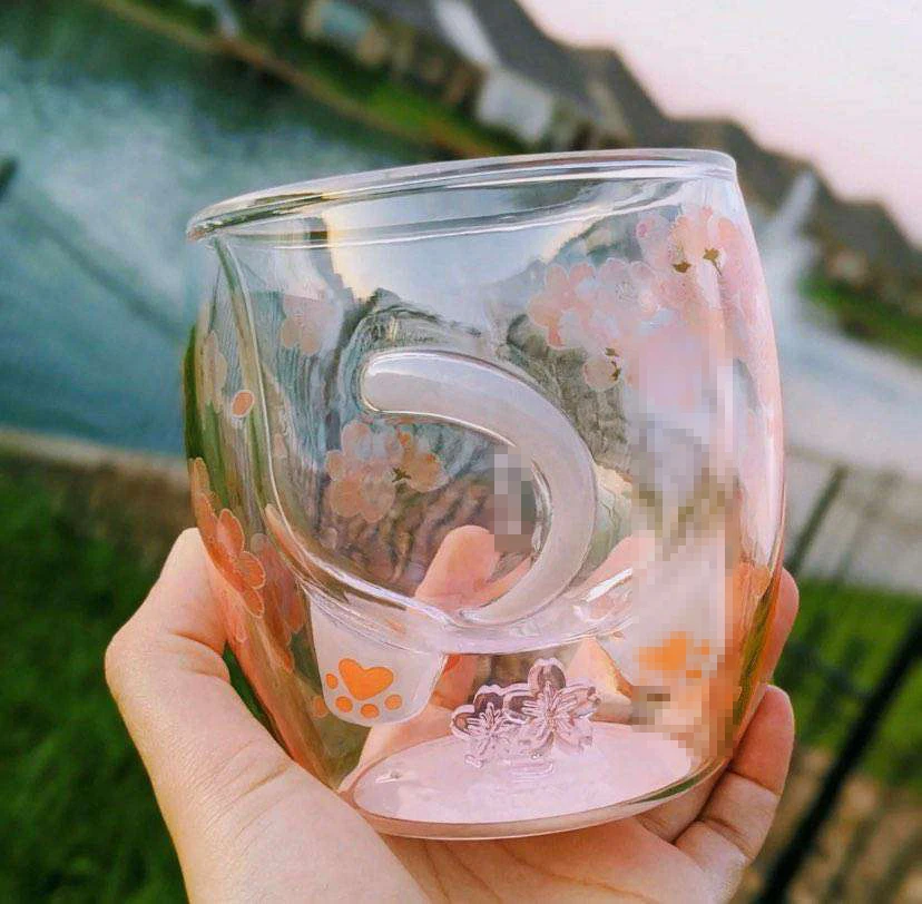 cat tail cup