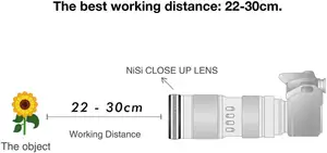 Image 4 - Nisi 77mm Close up Lens Kit with 67mm 72mm adapter rings nc multi coating macro lenses Close up