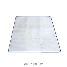 200X150X0,2 см водонепроницаемый алюминиевый фольгированный EVA походный коврик складной для сна для пикника пляжный матрас напольный коврик