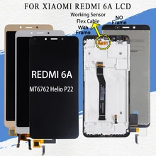 Dinamico 1 шт. для Xiaomi Redmi 6 lcd 6A дисплей кодирующий преобразователь сенсорного экрана в сборе с рамкой с инструментами