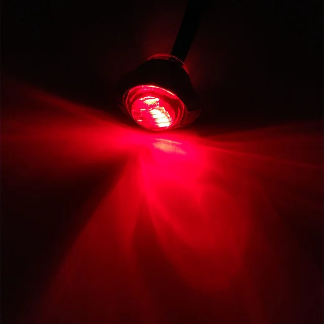 AOJO 2 Pezzi Fari Fendinebbia Posteriori Rossi LED 12V Per Auto - Foto 11