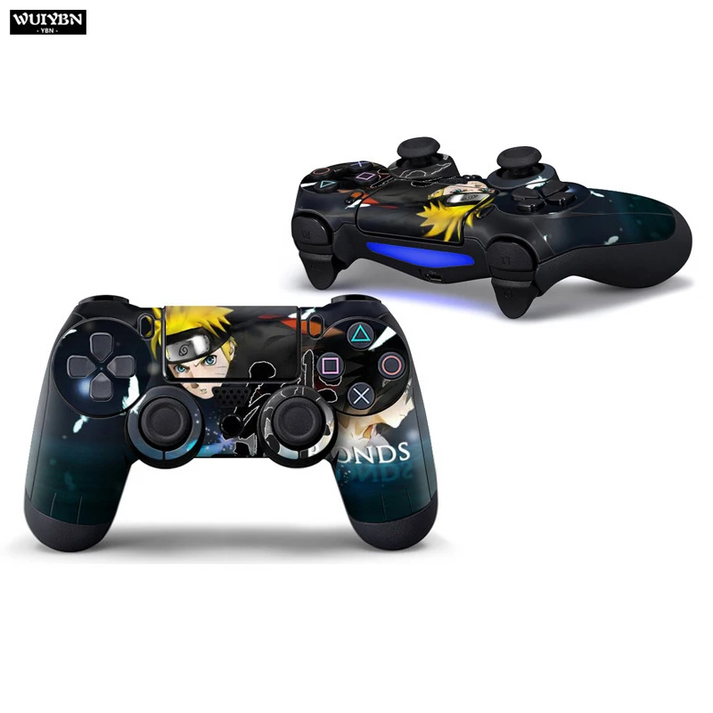 Color 3 WUIYBN PS4 наклейка тонкий геймпад для PS4 контроллер SONY Dualshock 4 Playstation 4 аксессуары контроллер наклейка КОЖА - Цвет: Color 3