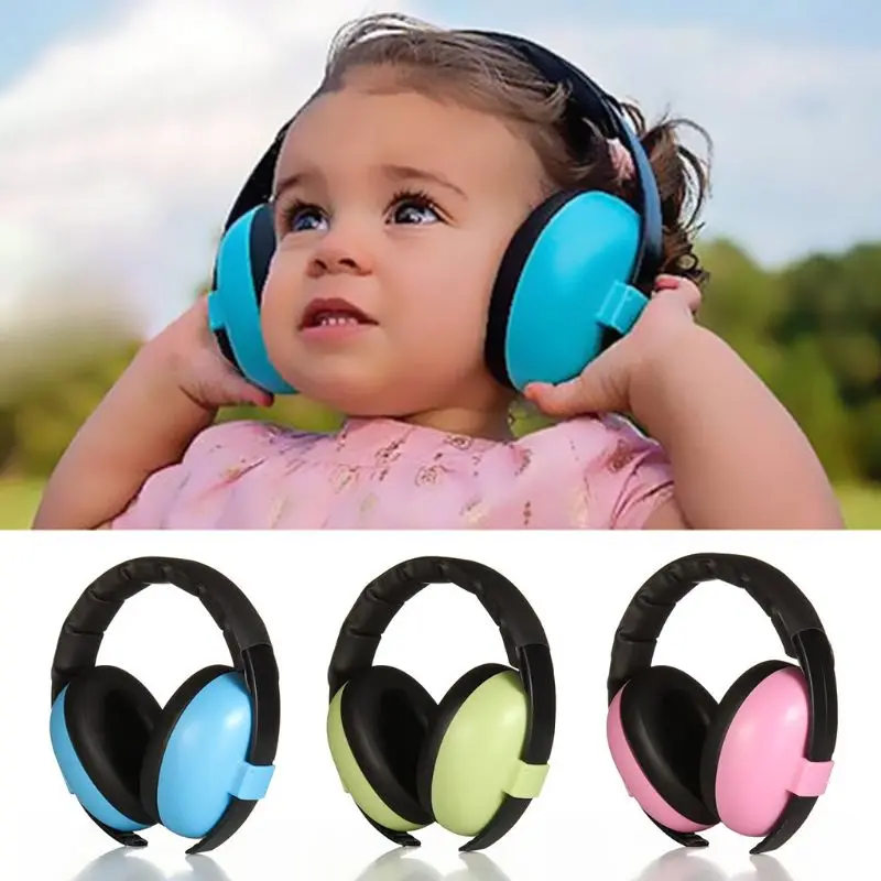 

Child Baby Hearing Protection Safety Ear Muffs Kids Noise Cancelling Headphones