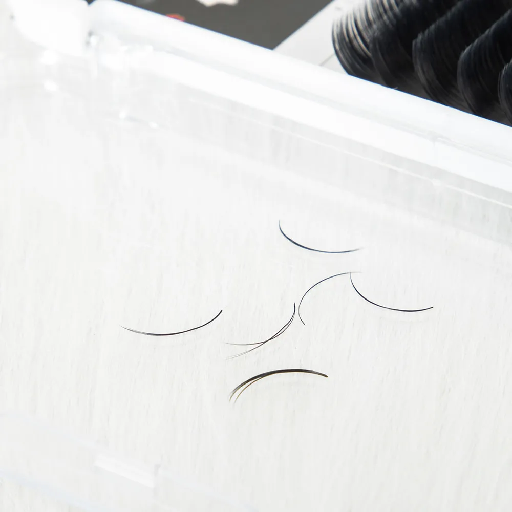 Neflyonlashes эллипс плоское наращивание ресниц корейские Индивидуальные Поддельные норковые ресницы натуральные Мягкие Накладные Ресницы C D Curl