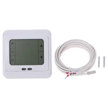 

Thermoregulator Touch Screen Heating Thermostat for Warm Floor,Electric Heating System Temperature Controller With Kid Lock