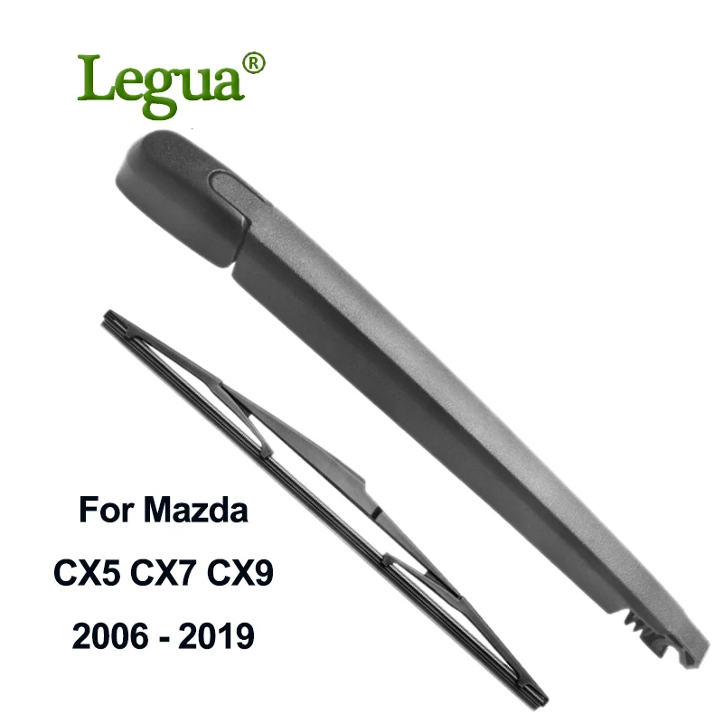 Лобовое стекло заднего щетки стеклоочистителя заднего стеклоочистителя резиновые автомобильные аксессуары окна для Mazda CX5/CX-5 CX7/CX-7 CX9/CX-9 - Цвет: Rear wiper and arm