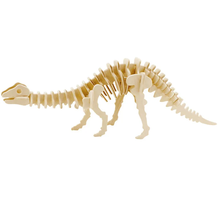 Deinonychus игрушка модель головоломки 3D DIY деревянный стерео