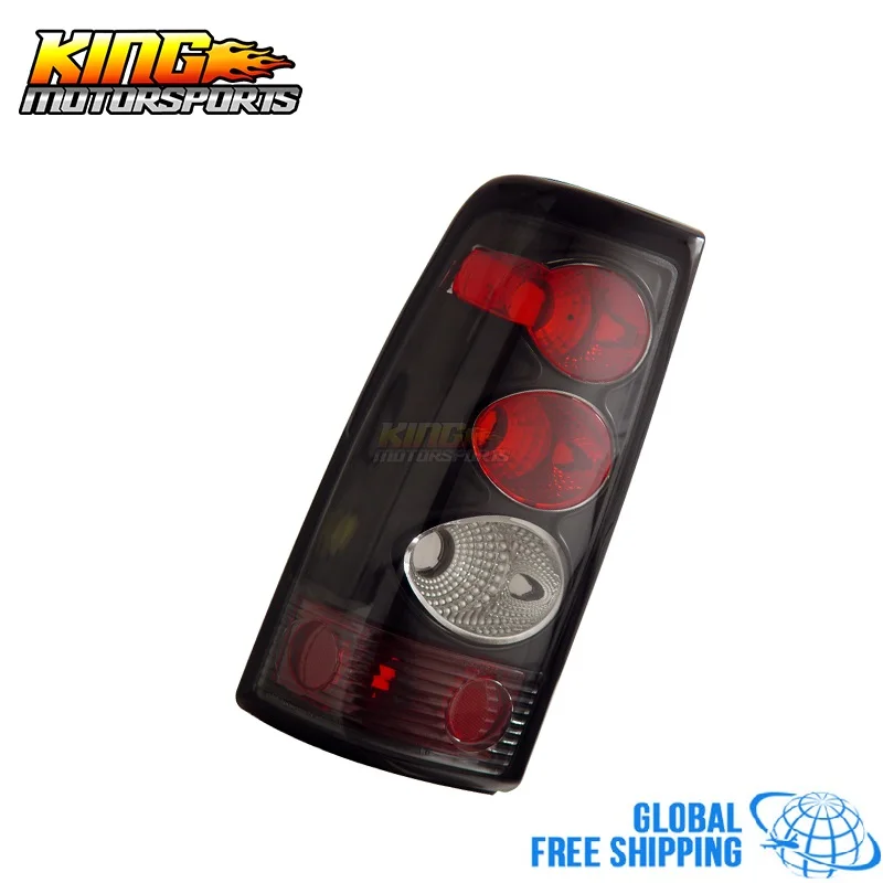 Для 03-06 Chevy Silverado 2DR 4 DR задние фонари лампы черный Глобальный