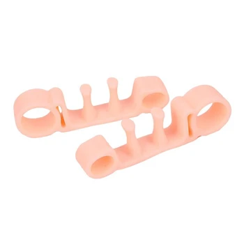 

10 Pairs Feet Care Orthopedic Pads Hammer Toe Straightener Corrector Posture Foot Massager Pedicure Tools Pain Relief
